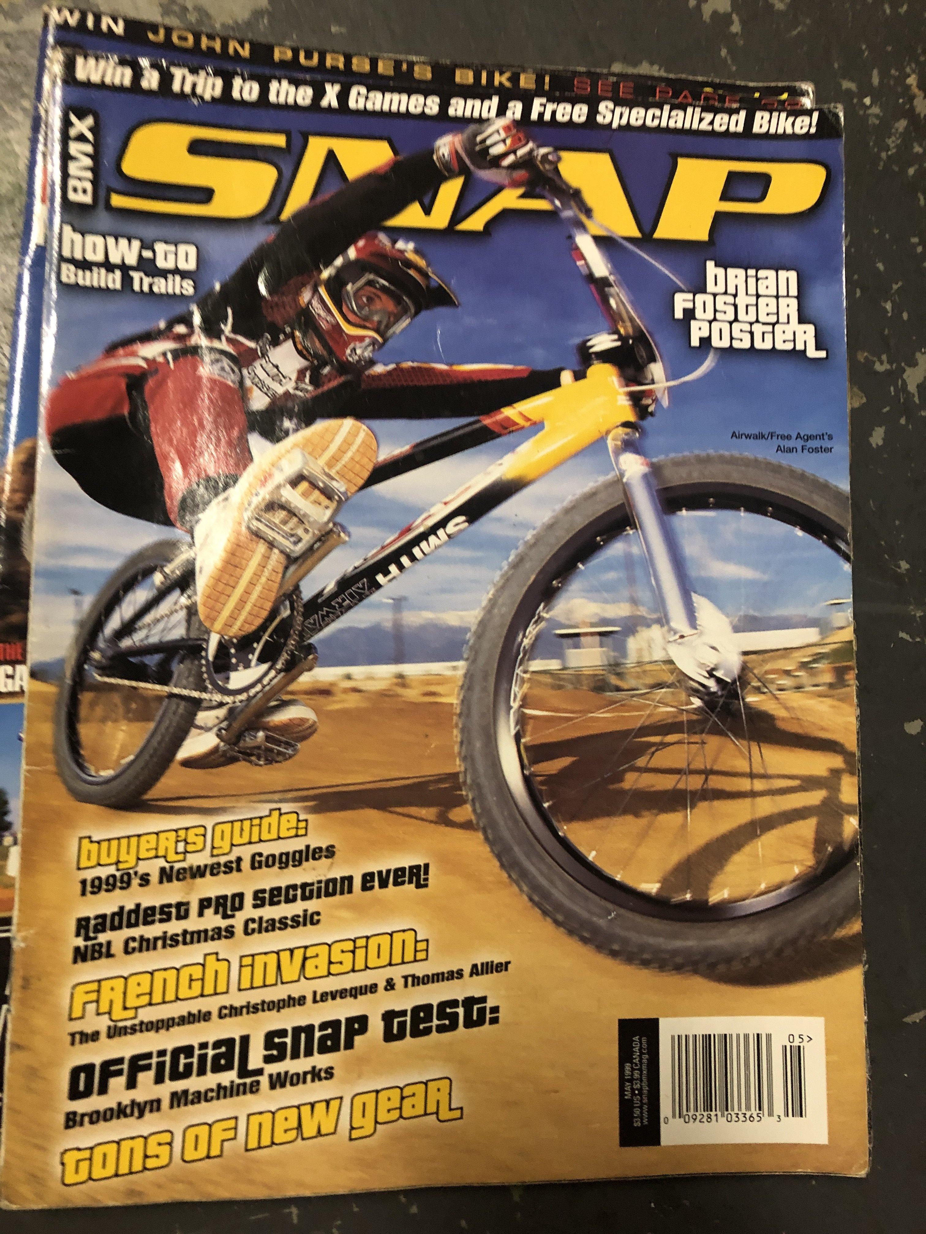 Snap bmx magazine back issue 1999 - Image 8