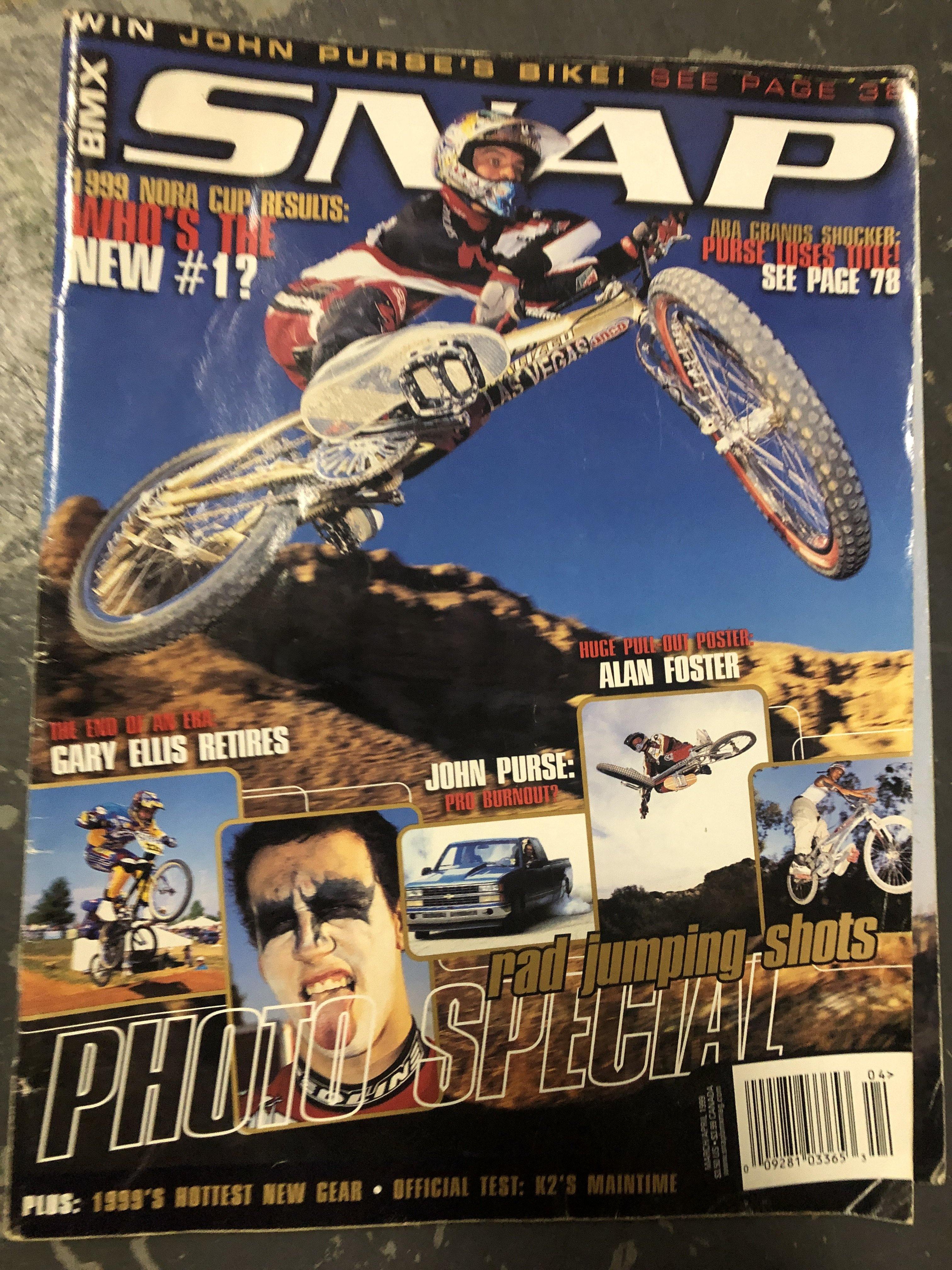 Snap bmx magazine back issue 1999 - Image 9