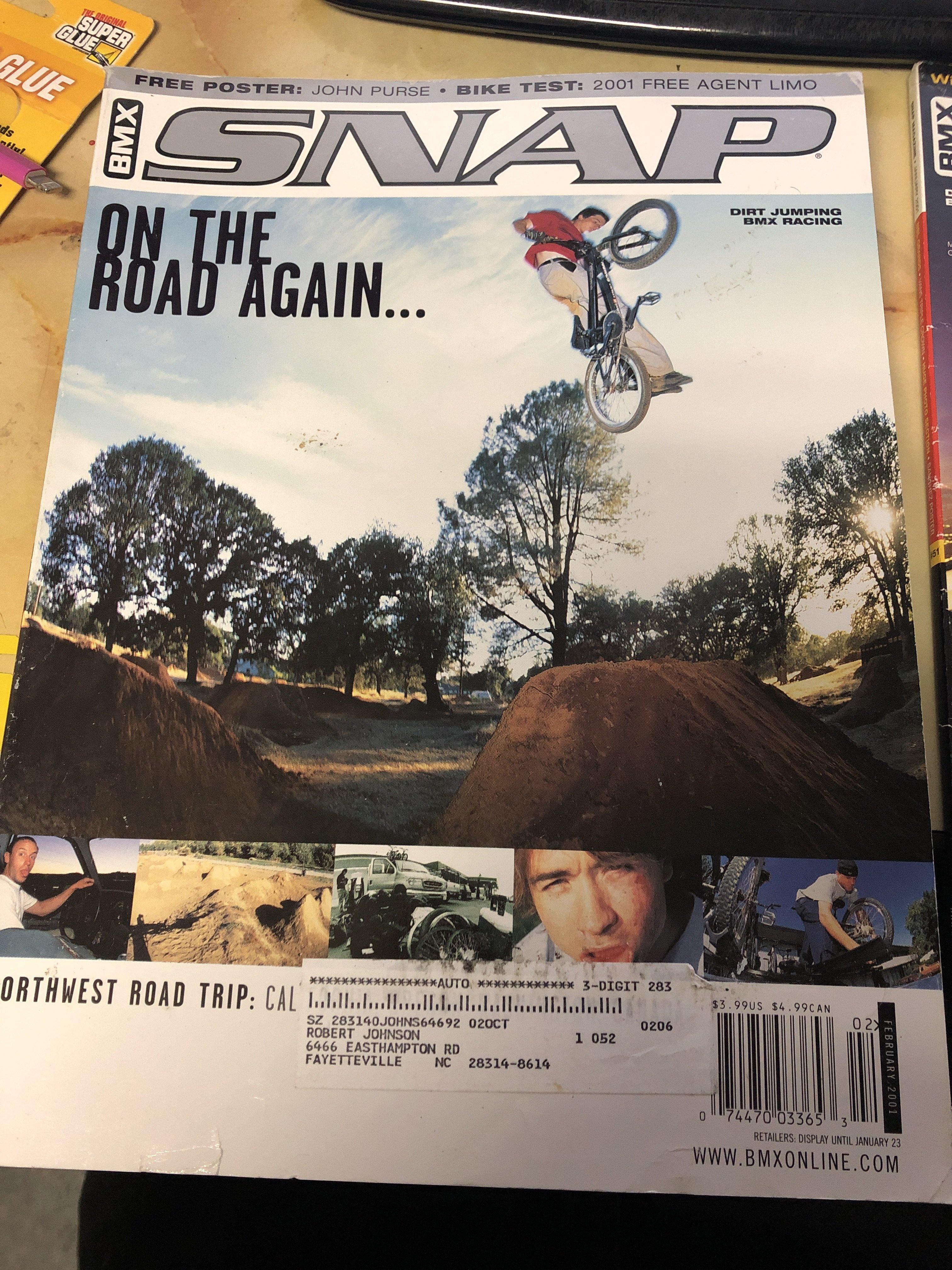 Snap BMX Magazine back issues 2001 - Image 2