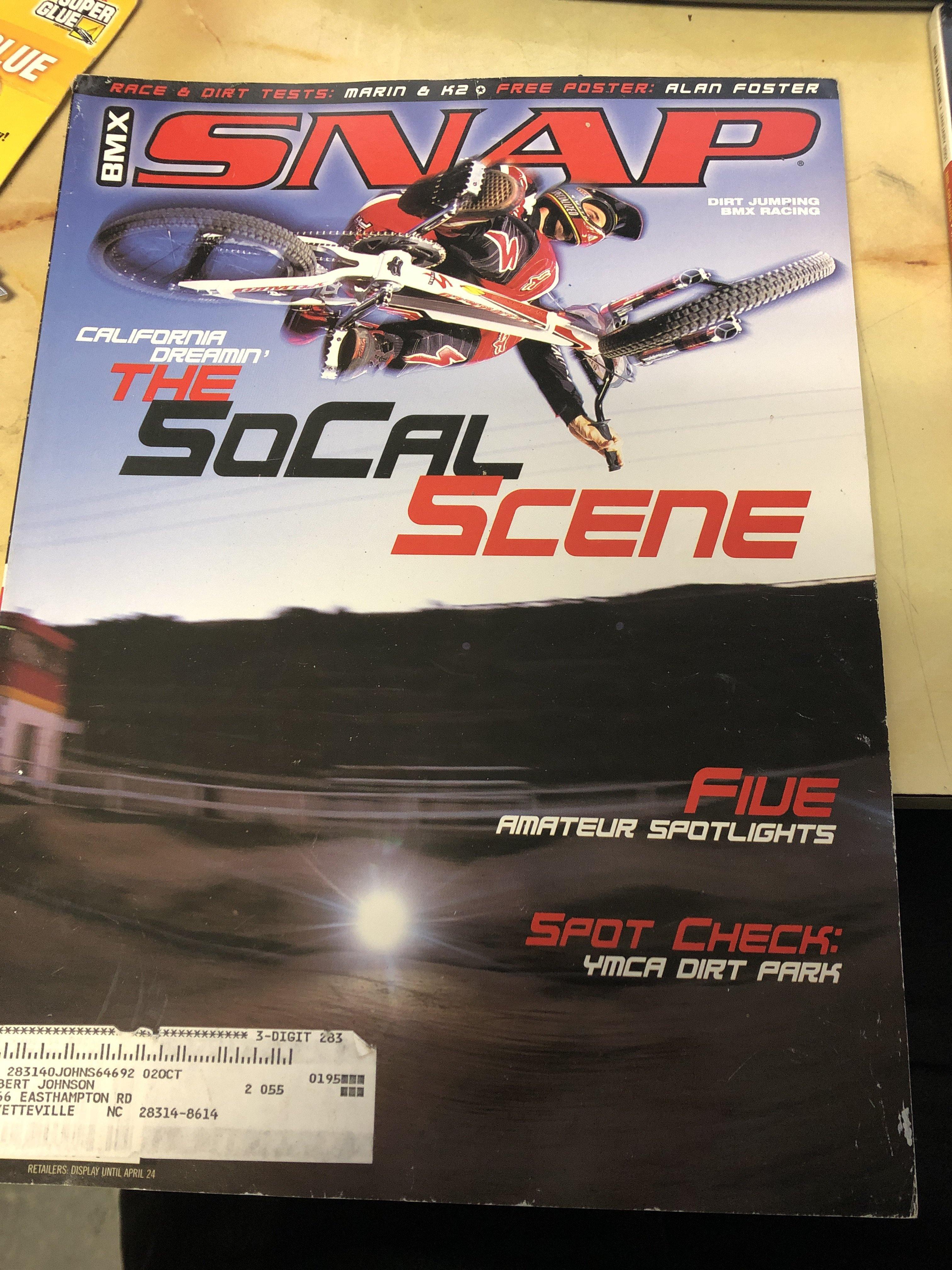 Snap BMX Magazine back issues 2001 - Image 3