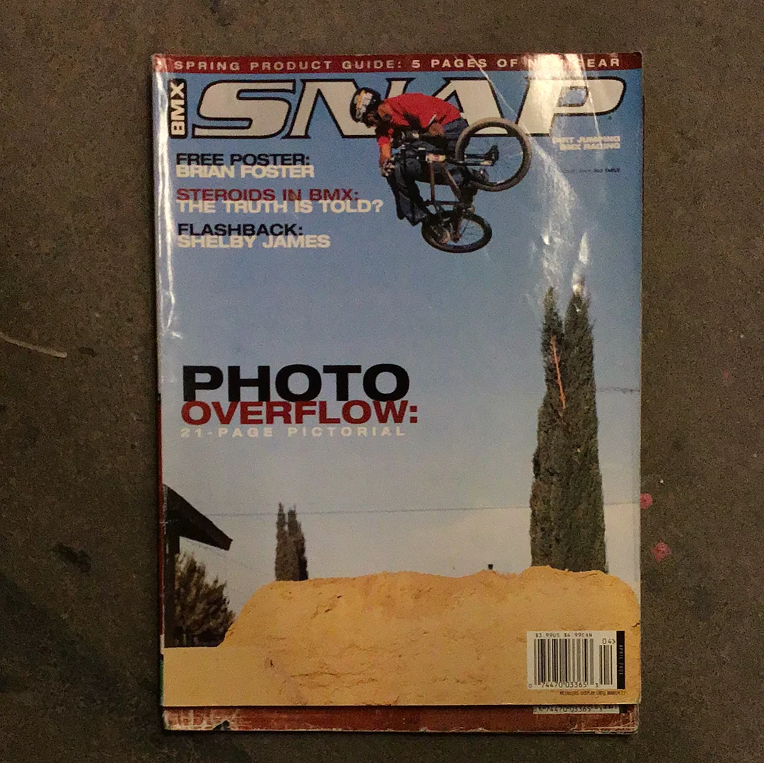 Snap BMX Magazine back issues 2001 - Image 4