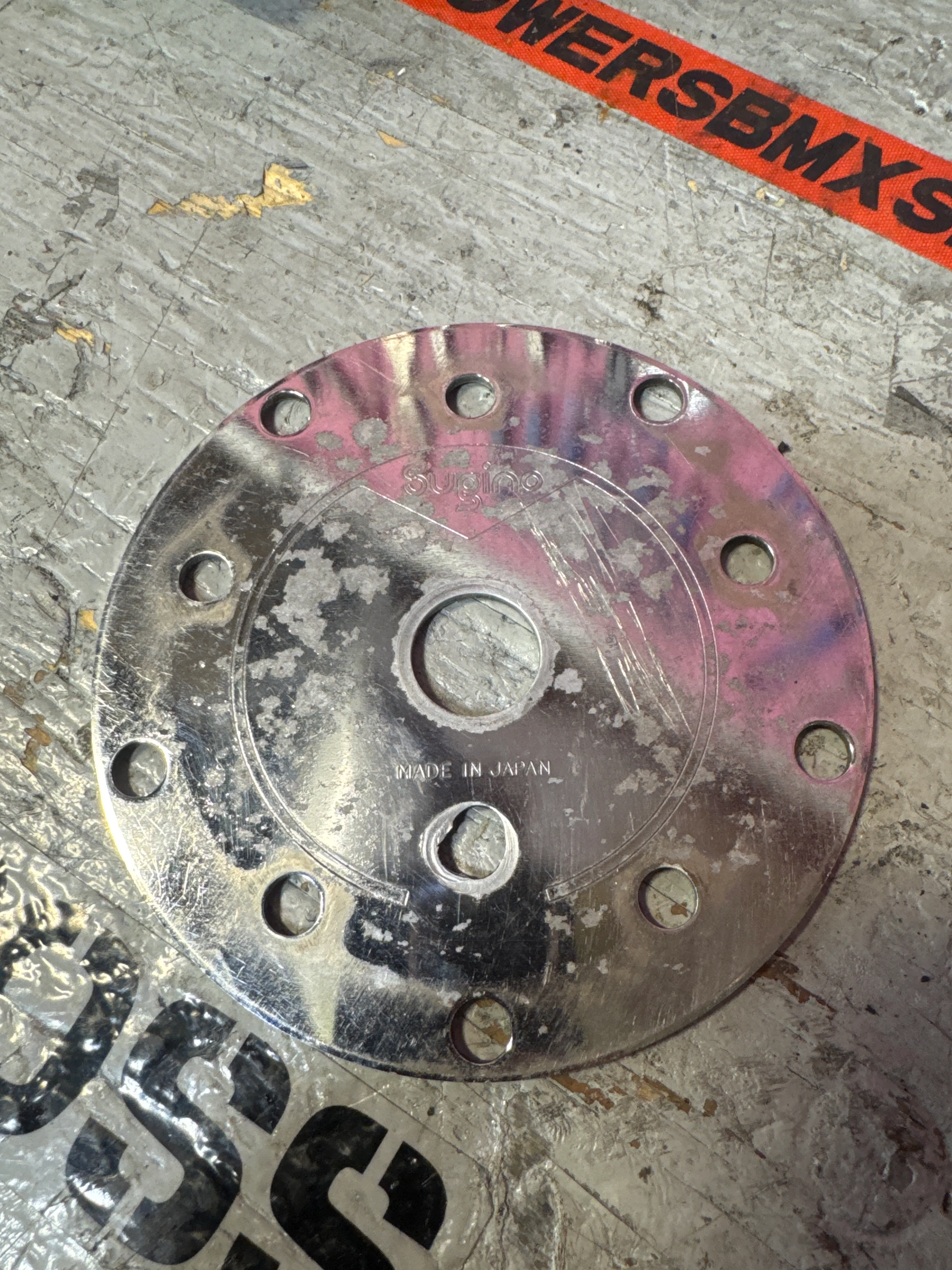 Sugino power disc spider