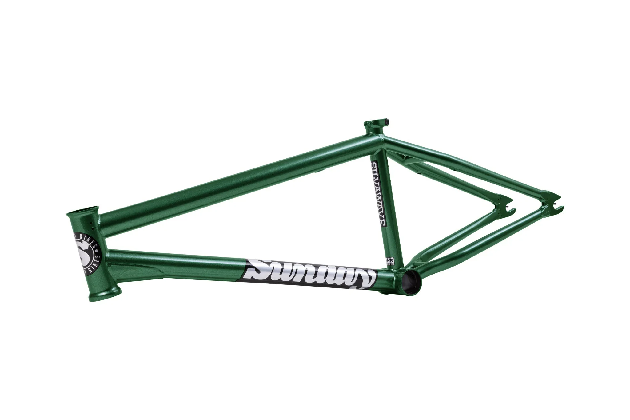 Sunday Silvawave frame Metallic Seaweed Green