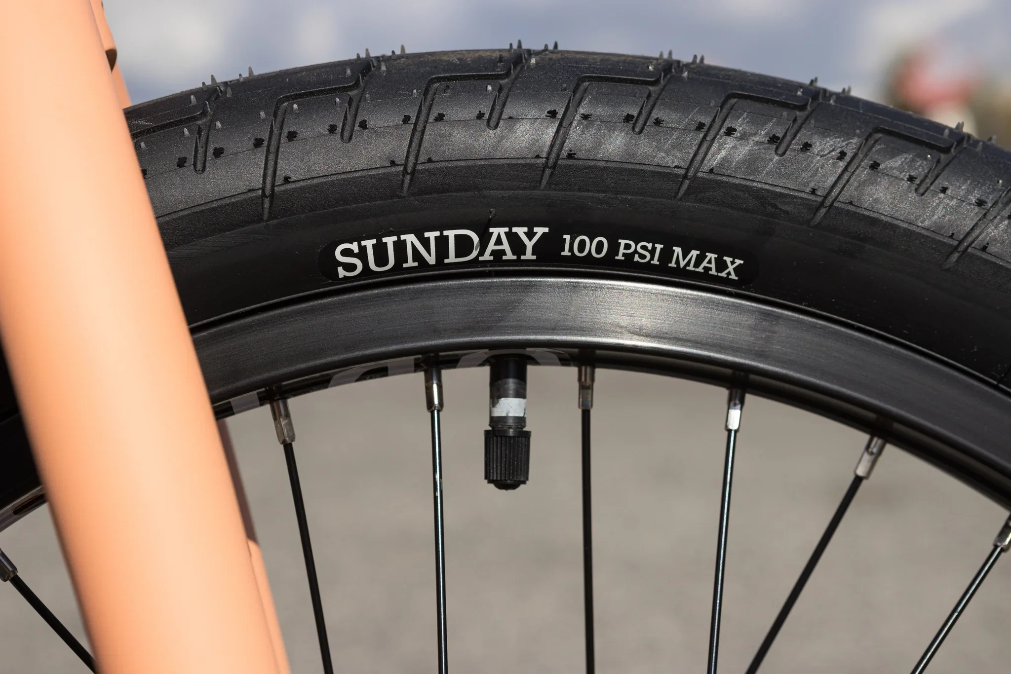 Sunday Street Sweeper - Jake Seeley Signature Matte Peach with 20.75" tt in RHD - Image 5
