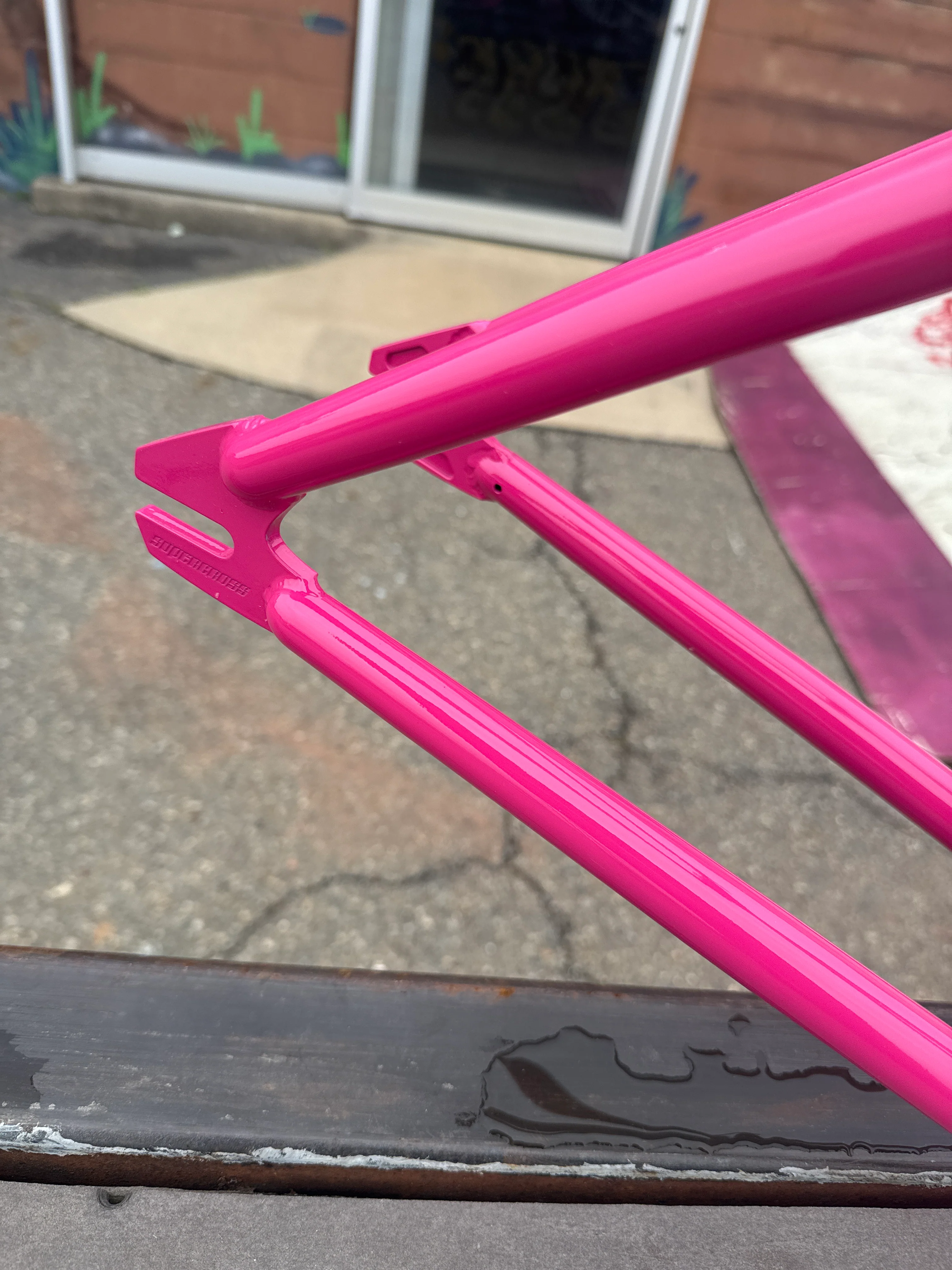 Supercross BMX 29" Passion BMX Frame/fork raspberry - Image 5