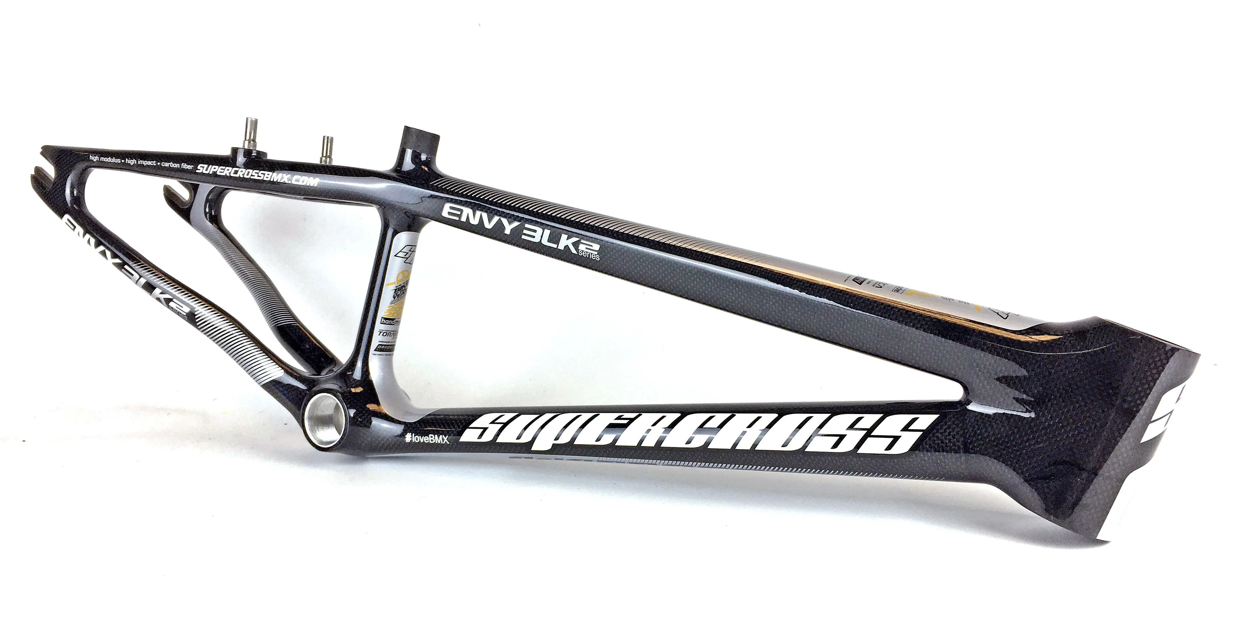 Supercross BMX | ENVY BLK 2 - Carbon Fiber BMX Race Frame - Image 10