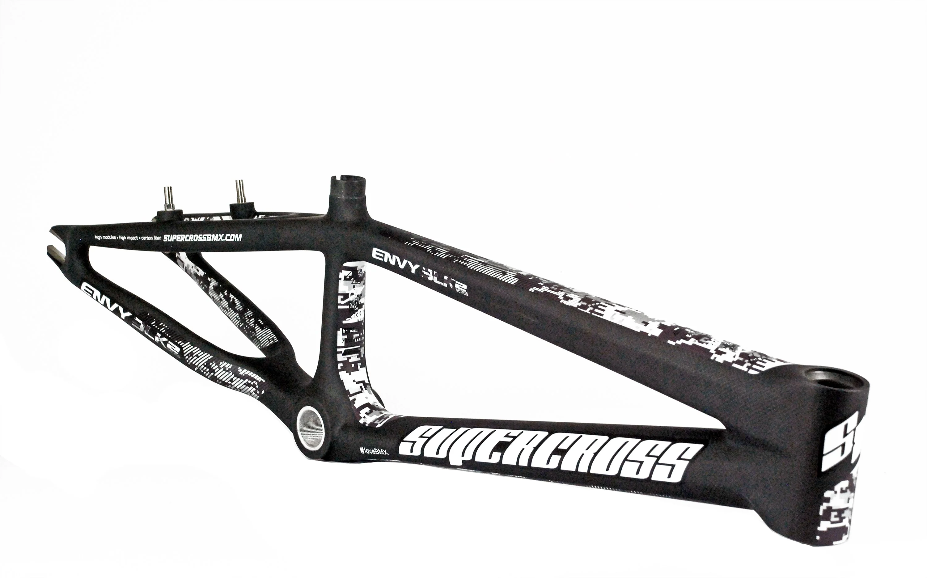 Supercross BMX | ENVY BLK 2 - Carbon Fiber BMX Race Frame - Image 11