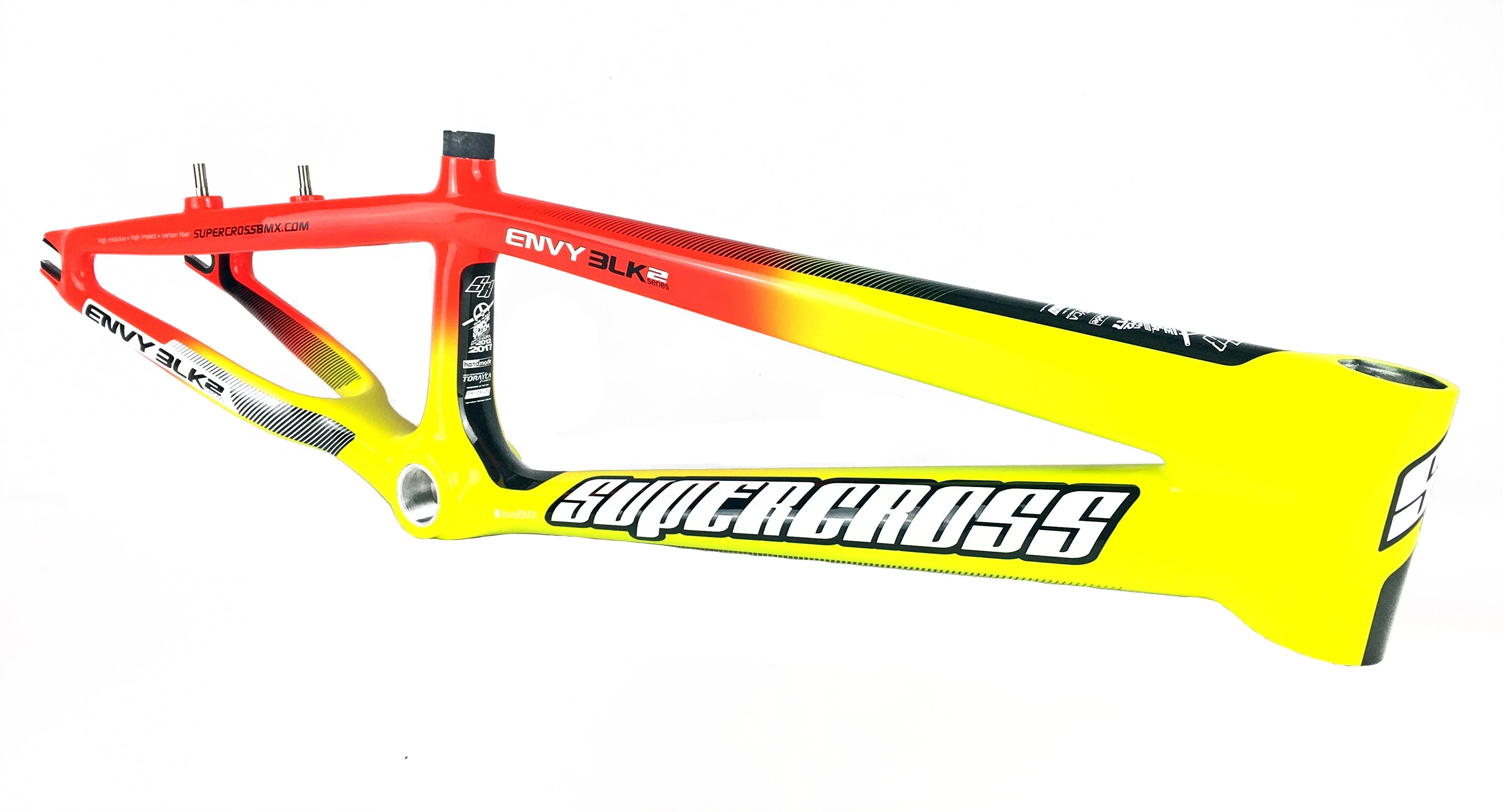 Supercross BMX | ENVY BLK 2 - Carbon Fiber BMX Race Frame - Image 12