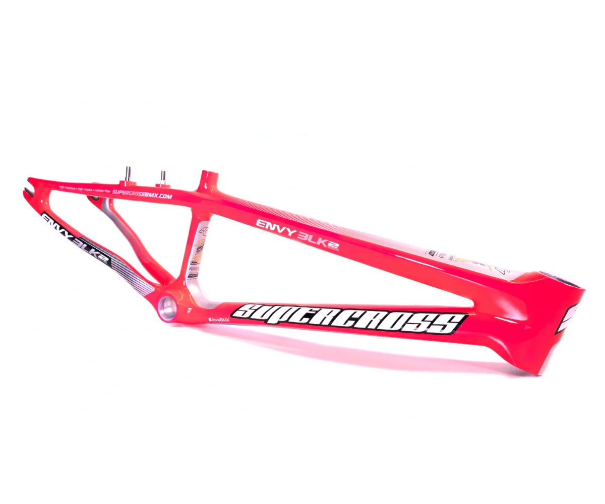 Supercross BMX | ENVY BLK 2 - Carbon Fiber BMX Race Frame - Image 2