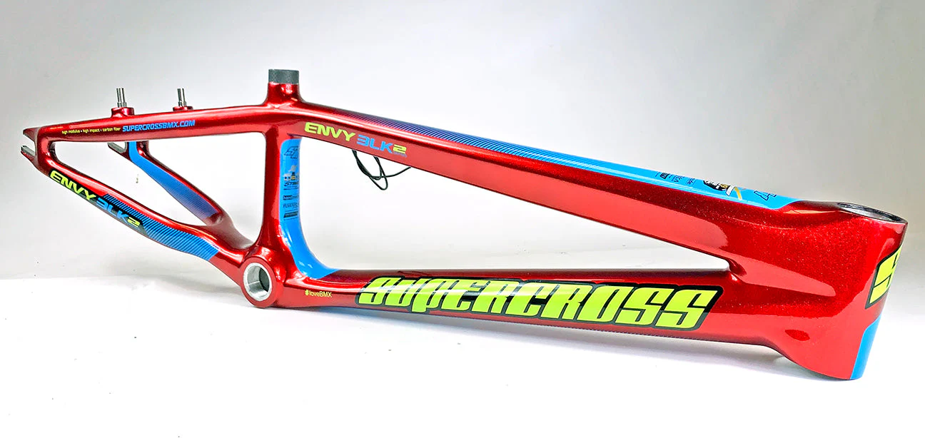 Supercross BMX | ENVY BLK 2 - Carbon Fiber BMX Race Frame - Image 25