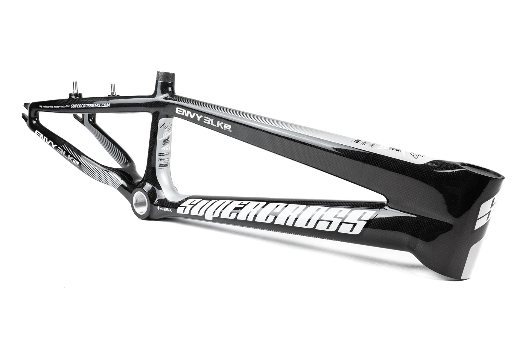 Supercross BMX | ENVY BLK 2 - Carbon Fiber BMX Race Frame - Image 5