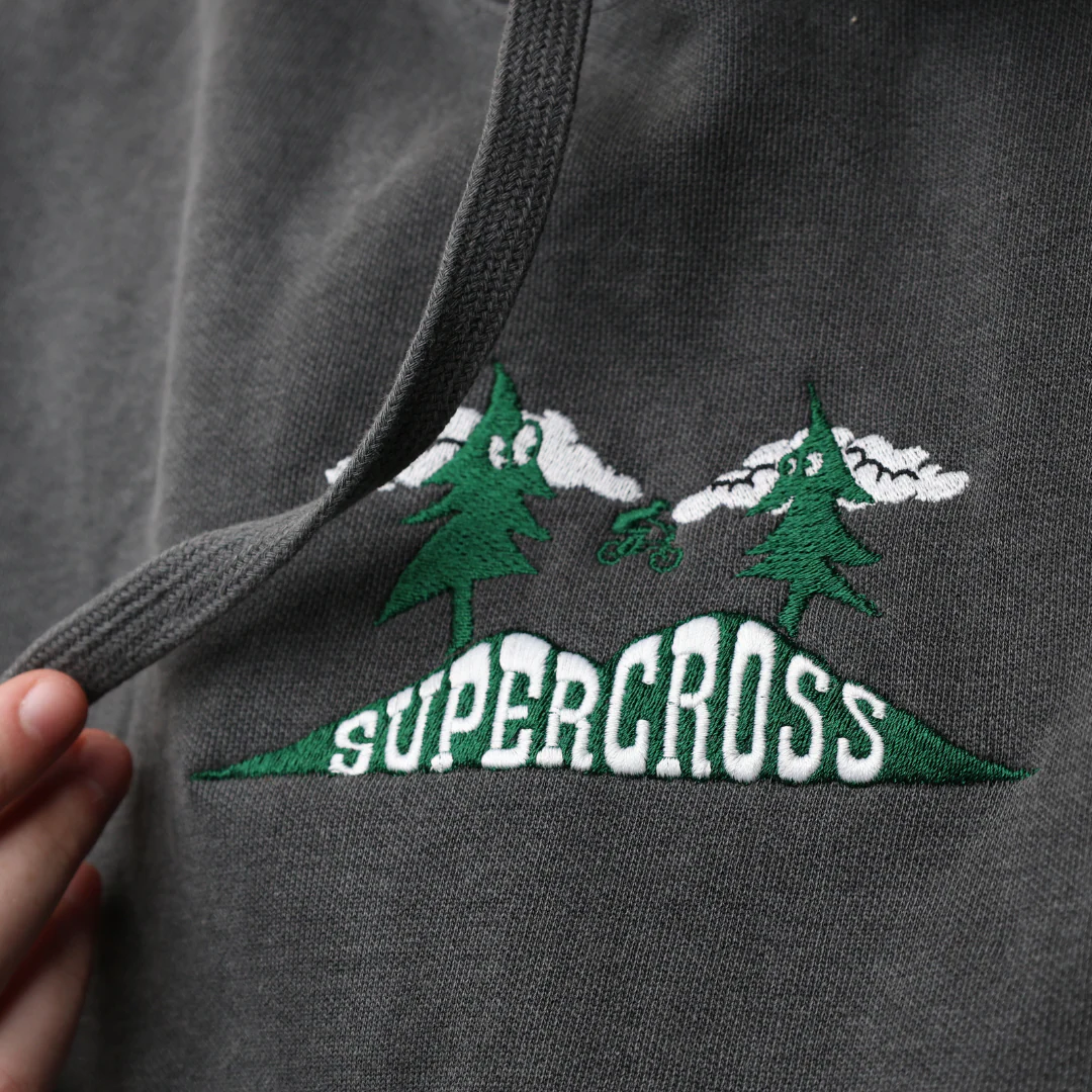 Supercross BMX | Mountains Forest Hoodie - Image 3