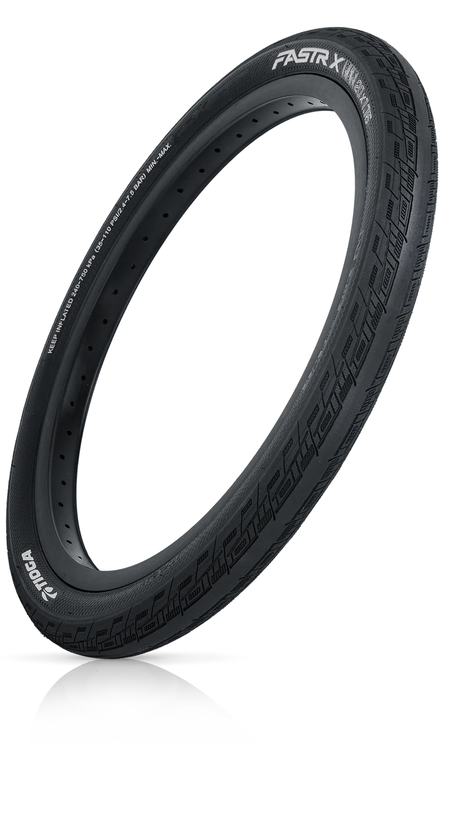 TIRE TIOGA FASTR X BLK LBL 20x1.85 FOLD BK