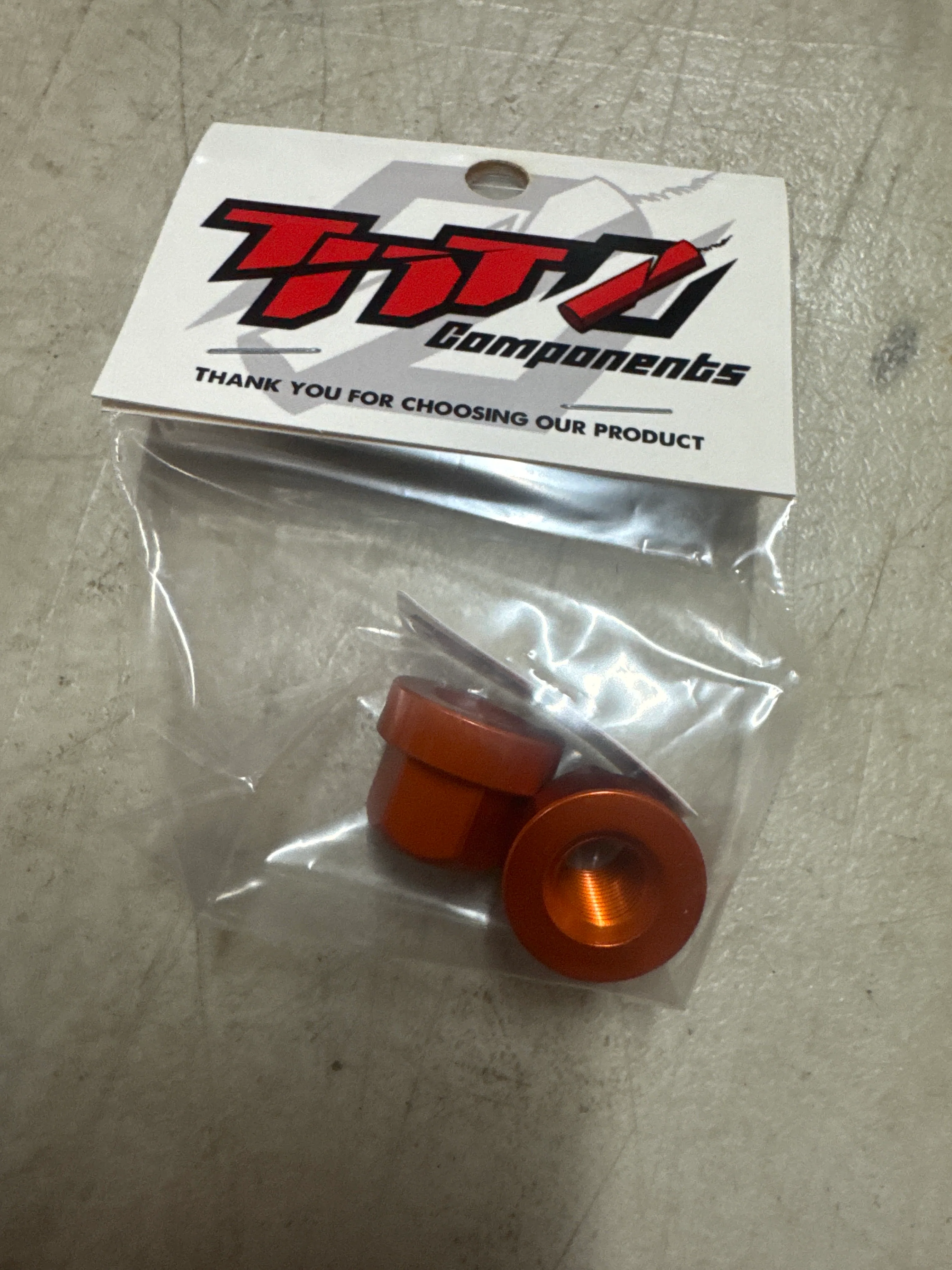 TNT Alloy Axle nuts 26tpi - Image 3
