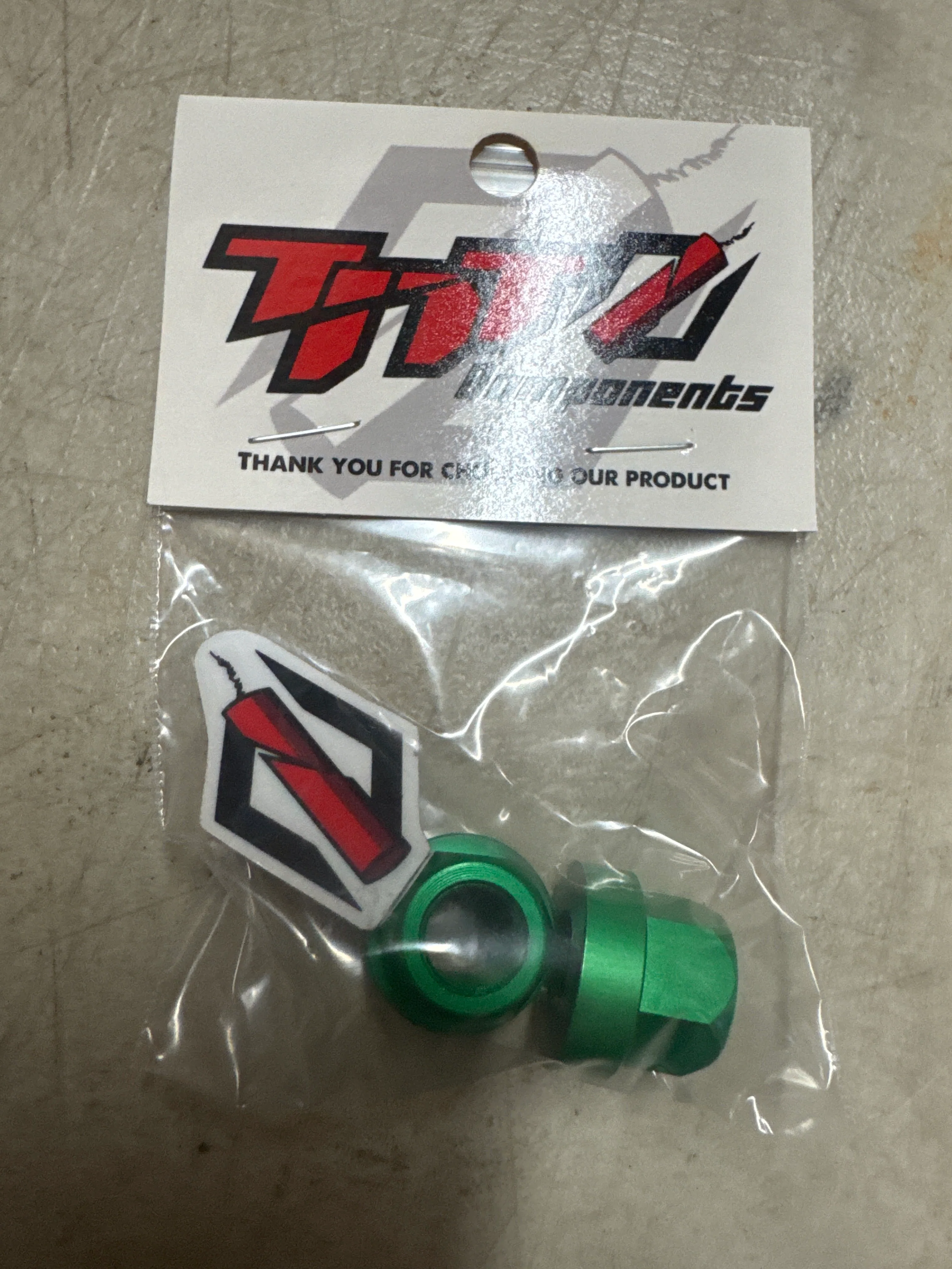 TNT Alloy Axle nuts 26tpi - Image 4