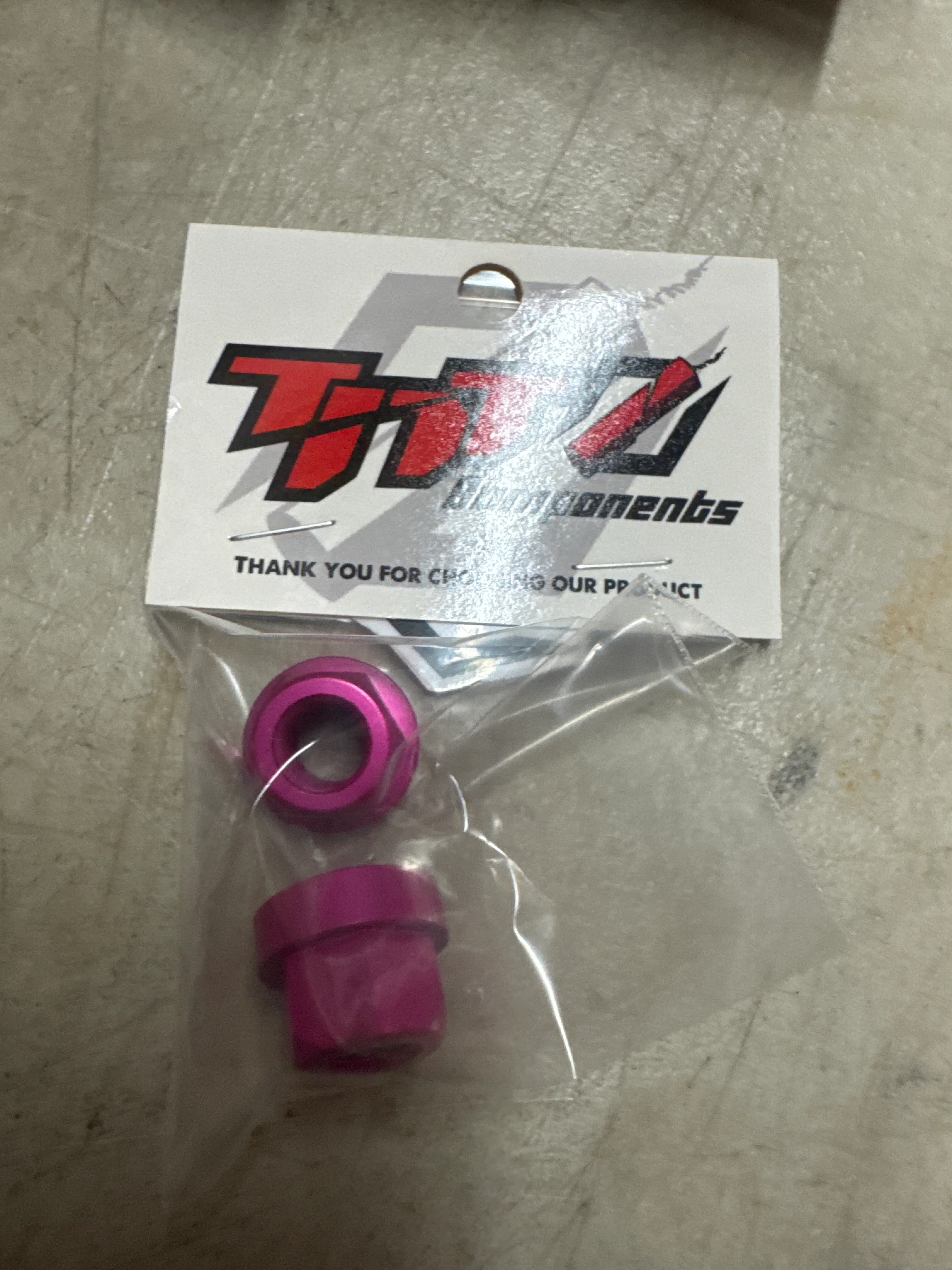 TNT Alloy Axle nuts 26tpi - Image 5