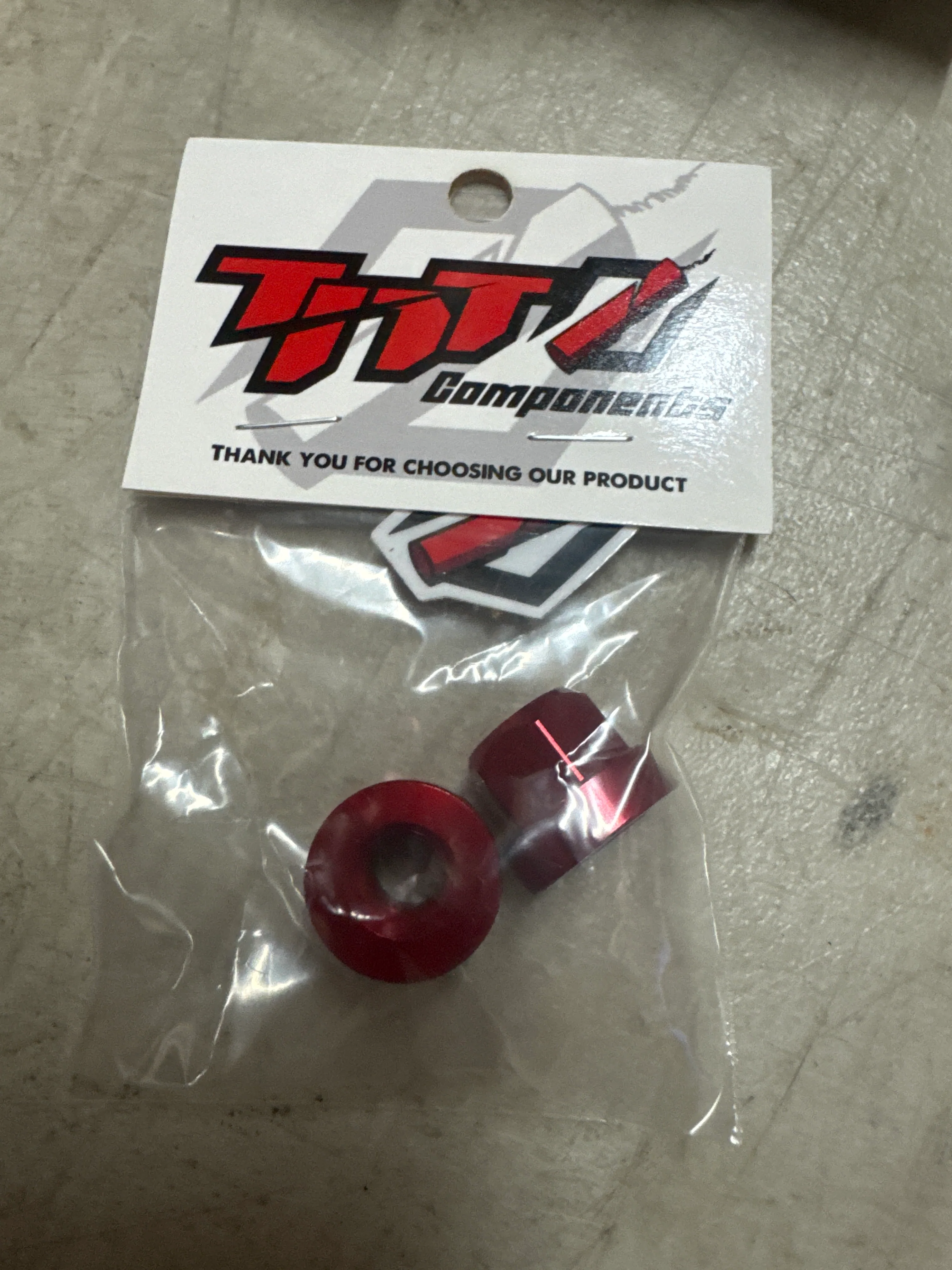 TNT Alloy Axle nuts 26tpi - Image 7