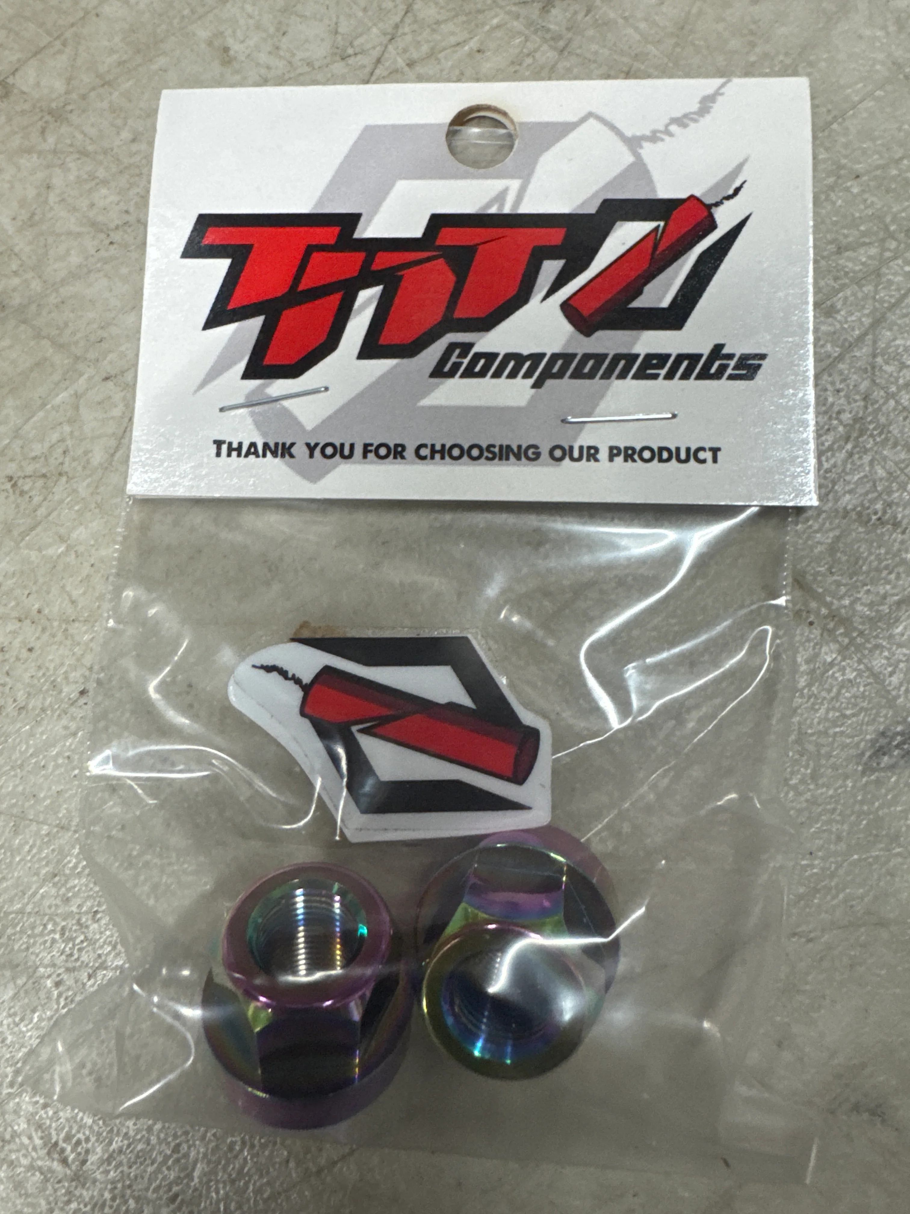 TNT Alloy Axle nuts 26tpi - Image 9
