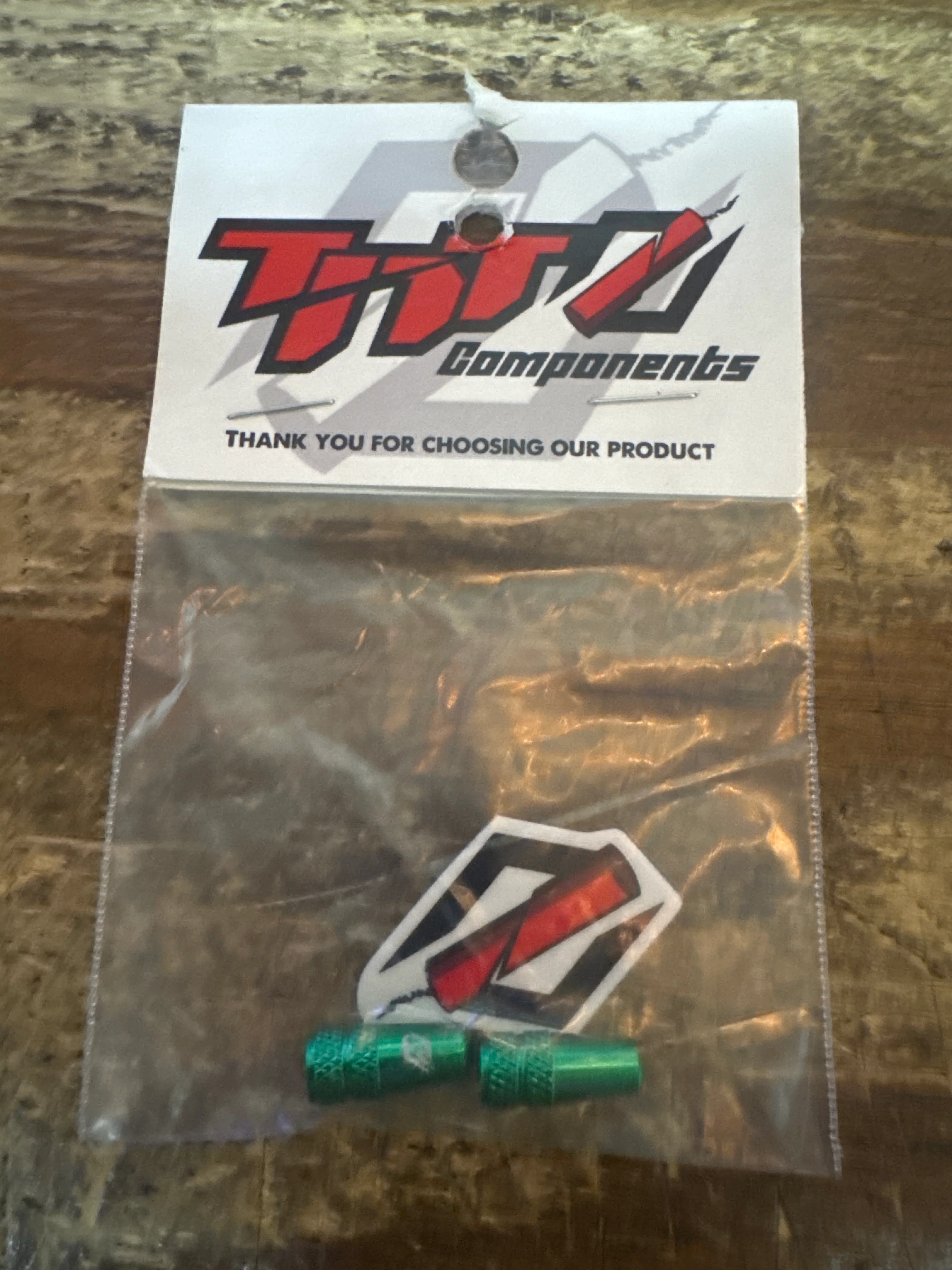 TNT bmx presta valve caps