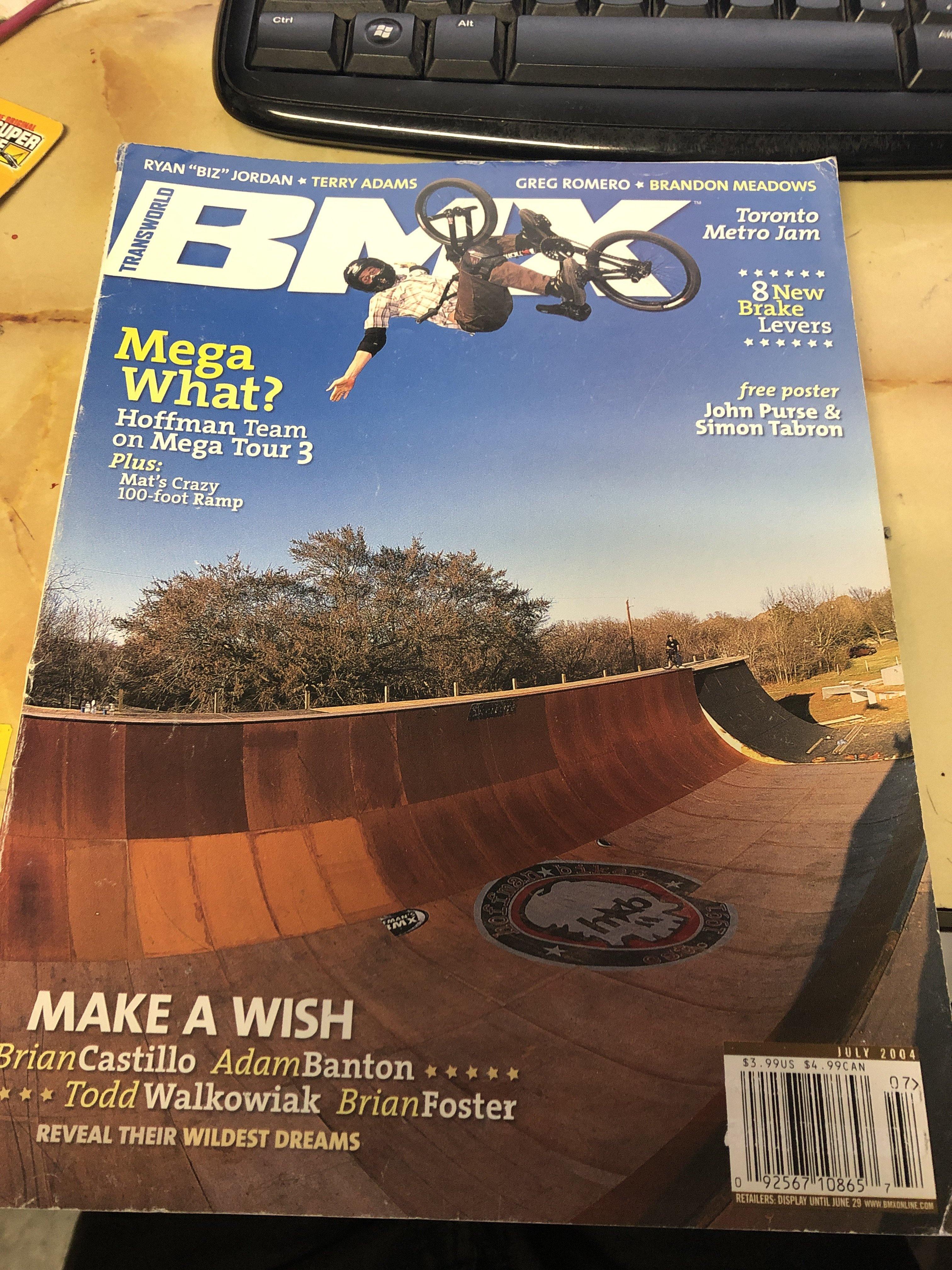 Transworld bmx magazine back issues 2004/5