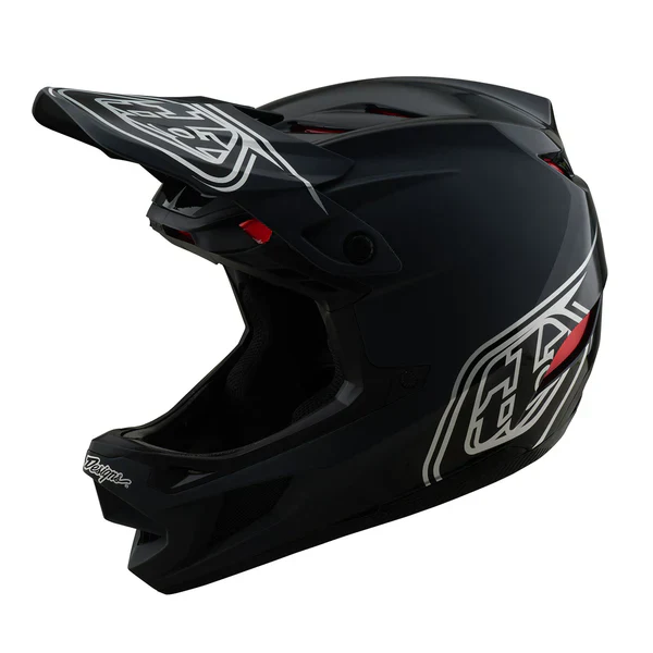 Troy Lee Design D4 Composite Helmet Shadow Black