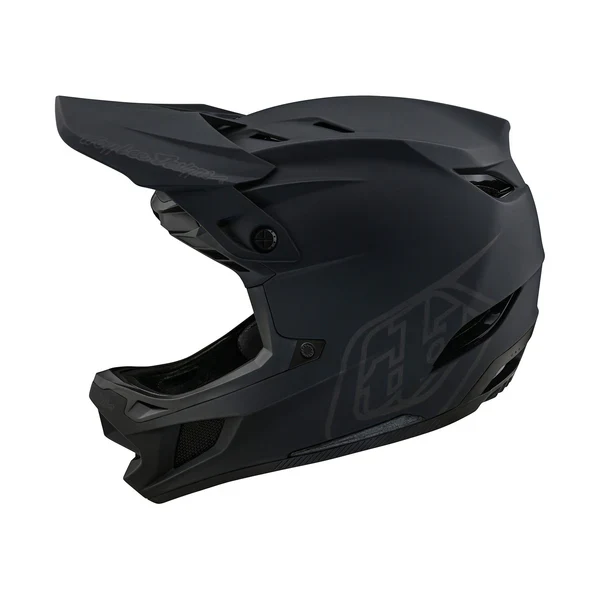 Troy Lee Design D4 Composite Helmet Stealth Black - Image 2