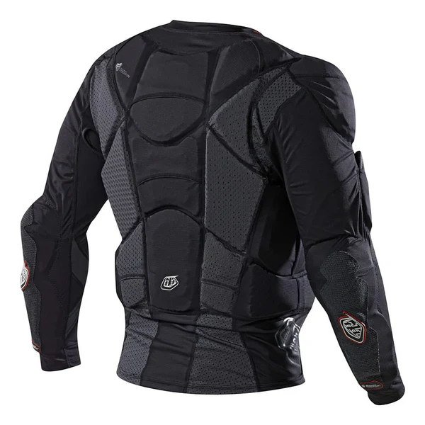 Troy Lee Design Youth 7855 HW Upper Body Armor Solid Black - Image 3
