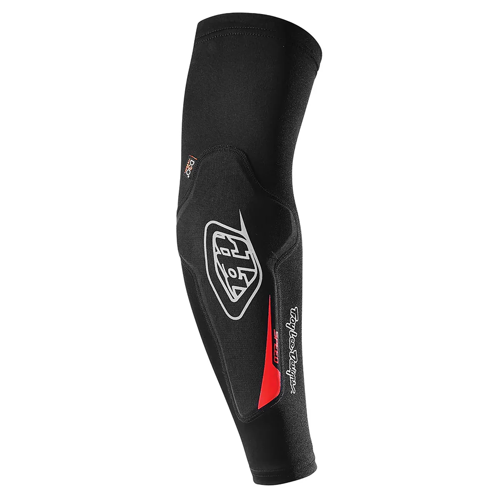 Troy Lee youth Speed Elbow Sleeve Solid Black - Image 2