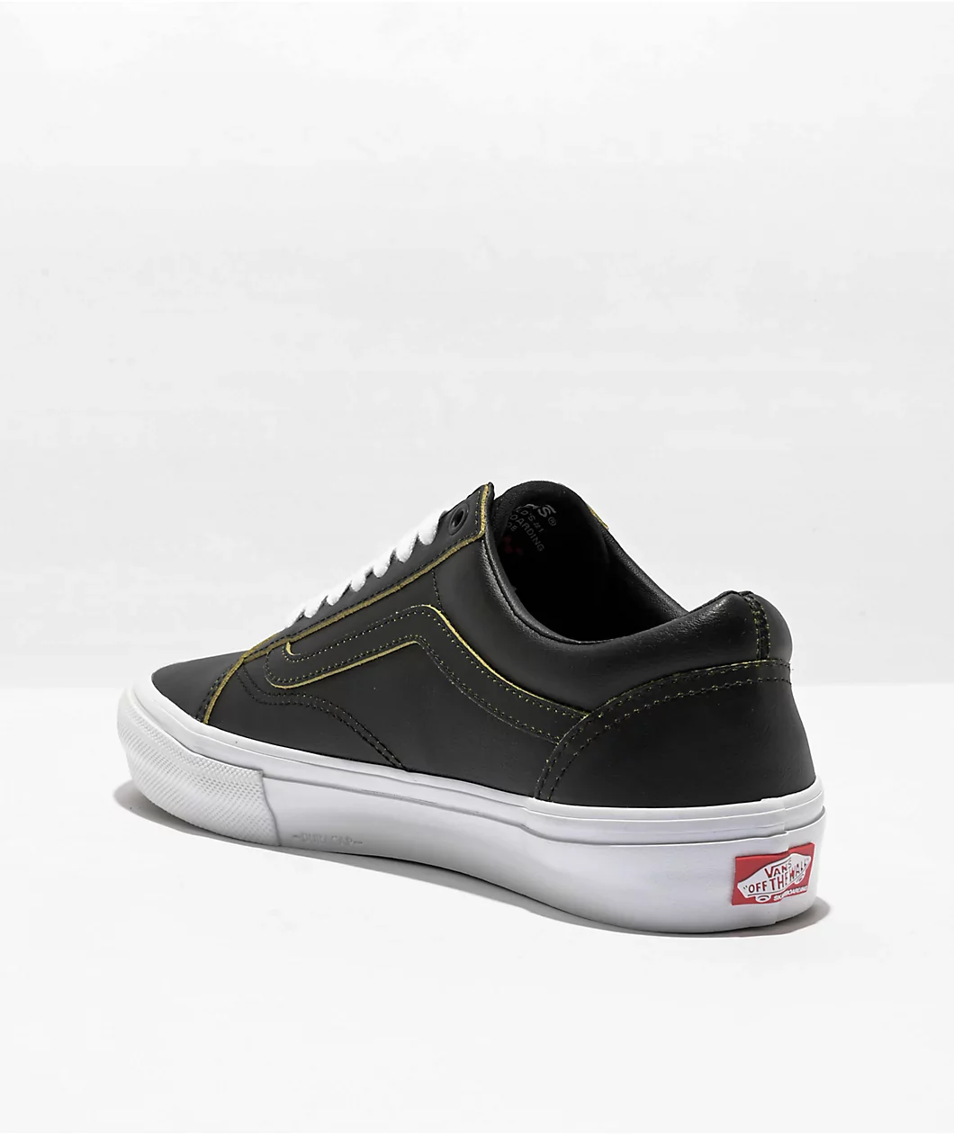 Vans Skate Old Skool Wearaway Black & Lime Skate Shoes - Image 5