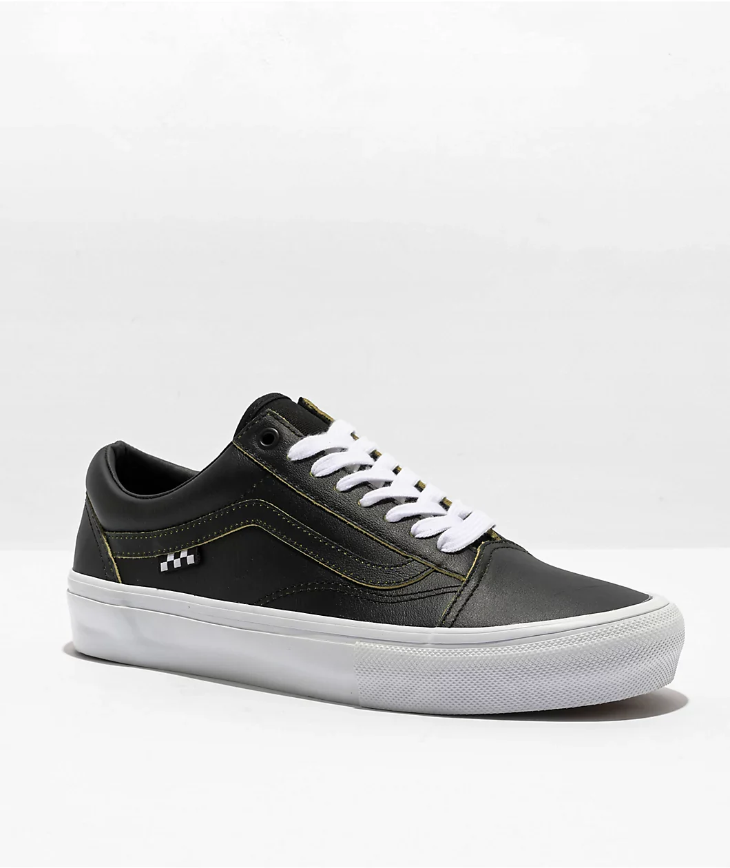 Vans Skate Old Skool Wearaway Black & Lime Skate Shoes - Image 6