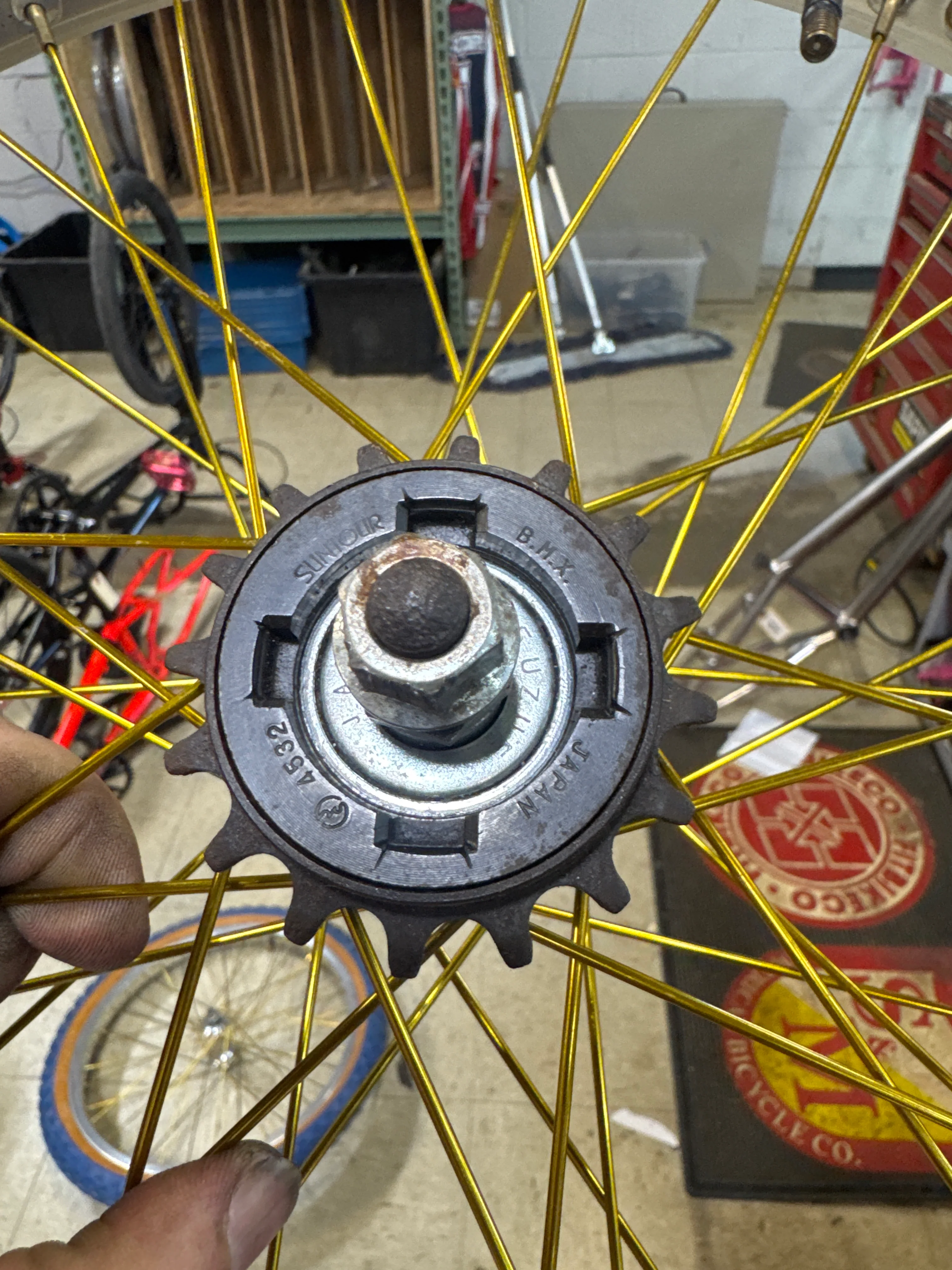 Vintage mongoose pro class wheelset - Image 3