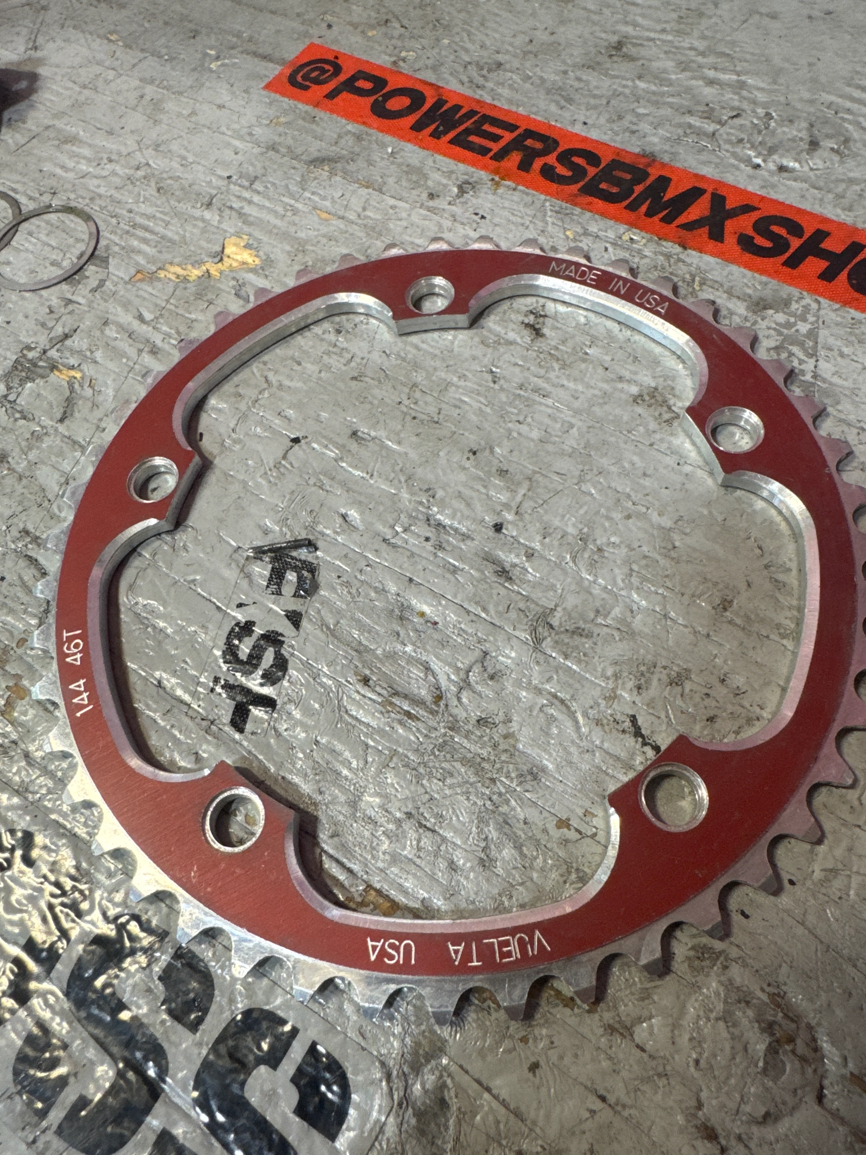 Vuelta 46t 144bcs chainring